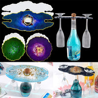 Addfashions - Molde de resina de silicona para copa de vino, 3 piezas de moldes de fundición para kit de resina epoxi - Arteztik
