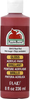 Apple Barrel 20424E Pintura acrílica brillante en varios colores 236ml (8 onzas), color azul brillante (gloss real blue)
