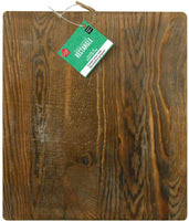 Lara's Crafts - Rectángulo grande para colgar de madera gruesa con cordón de yute, acabado de madera de granero, 8.3 in de largo x 9.8 in de ancho x 0.4 in de alto. - Arteztik

