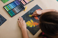 Juego de tizas no tóxicas Sidewalk, 12 unidades de colores brillantes y alegres, tiza pastel suave, 2.5 in de largo, colores surtidos, lavables, para dibujar, arte al aire libre, graffiti - Arteztik

