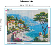 Kit de pintura de diamante 5D para adultos y niños, para bordar con diamantes de imitación, 16.0 x 20.0 in - Arteztik
