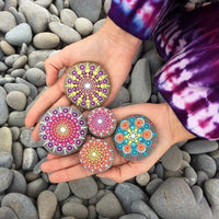 NABLUE 20 piezas Mandala rock pintura pluma puntas herramientas para mandala rock pintura, arcilla polimérica y cerámica Pottery Craft, patrón de relieve, dibujo y dibujo - Arteztik
