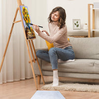 Artsy Etta - Pintura por números para adultos con marco de pinceles y alambre para colgar, kits de pintura para adultos por número en lienzo, pintura para números para adultos - Arteztik
