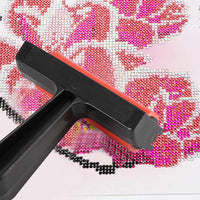 Kit de pintura de diamante 5D para prensar rodillos de pintura con diamantes de imitación, para bordado, accesorios ajustados, para niños, adultos, bricolaje, taladro parcial - Arteztik
