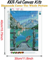 Kit de pintura de diamantes 5D por número, pintura de bordado con diamantes de imitación, decoración de pared de interior, regalos de arte y manualidades - Arteztik
