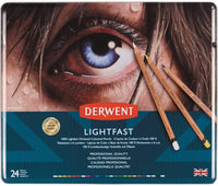 Derwent 2302719 - Lápices de colores para artista, dibujo, profesional, 12 unidades - Arteztik
