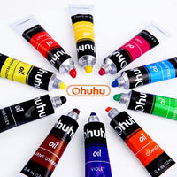 Ohuhu Juego de pintura al óleo, 36 colores a base de aceite, pintura al óleo para artistas, 0.4 fl oz x 24 tubos, ideal como regalo para el día de la madre - Arteztik
