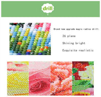 Kit de pintura de diamantes 5D por número, pintura de bordado con diamantes de imitación, decoración de pared de interior, regalos de arte y manualidades - Arteztik
