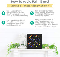 Plantillas con diseño de I Like That Lamp Nordic Themed Stencils – Easy DIY decoración de pared para hacer plantillas de letreros, Nórdico Grande, 3 paquete de - Arteztik
