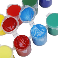 MEEDEN - Juego de 42 piezas de pintura acrílica, 12 caballetes de madera de haya y 12 lienzos estirados, juego de pintura acrílica de 12 x 0.5 fl oz, 3 pinceles y todos los suministros adicionales, elegante caja de regalo para niños y principiantes - Arteztik
