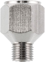 Master Airbrush marca 1/4" BSP hembra a 1/8" BSP macho de adaptador de conversión Bushing, conector para aerógrafo mangueras y Compresores - Arteztik
