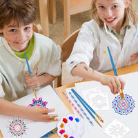 Mandala Dotting Tools Set, Audab 49 pcs Mandala Dotting Kit de herramientas con Mandala plantilla para pintar rocas, pintura Mandalas y dibujo - Arteztik
