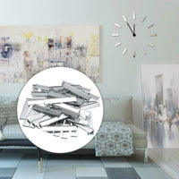 Espejos de mosaico rectangulares de 3/8 x 2 pulgadas, pequeños espejos de mosaico, bricolaje, manualidades, espejos de cristal decorativos, para decoración del hogar, pared, techo (100 piezas) - Arteztik
