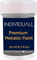 Juego de 8 pinturas acrílicas individuales, color dorado, plateado, bronce, cobre, efecto metálico brillante, pintura de alta calidad fabricada en Alemania, pigmentación de metal extremadamente alta - Arteztik
