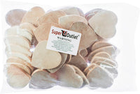 Ronda Forma de Corazón Unfinished 1.3" Madera Cutout chips de círculos para Juego de tablero piezas, Arts & Crafts Proyectos, ornamentos (50 piezas) por Super Z Outlet - Arteztik
