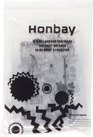 honbay 6 hojas diferentes estilo Pretty patrones silicona transparente tarjeta de sellos para decoración y álbumes de recortes - Arteztik
