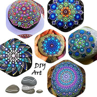 Tarklanda Mandala Juego de herramientas de punteo, kits de herramientas de pintura, pinceles, bandeja de pintura para pintar, rocas para colorear dibujo y proyectos de arte - Arteztik
