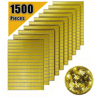 AIVS - Pegatinas de cristal para manualidades (0.394 x 0.394 in, 1500 unidades), diseño de mosaico - Arteztik
