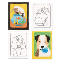Sand Art Boards - Pizarra para perros y gatos (5.0 x 7.0 in) - Arteztik
