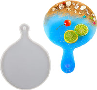 Molde de bandeja de resina, moldes de bandeja para resina epoxi, tabla de servir de resina de bricolaje, bandeja de servir de resina, ideal para decoración del hogar. - Arteztik
