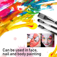 Juego de pinceles de pintura para artistas, 15 tamaños diferentes, pinceles de pintura para pintura acrílica acuarela, aceite de gouache, regalo perfecto para artistas, adultos y niños, cuchillo de pintura y esponja de acuarela. - Arteztik
