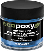 EcoPoxy - Pigmento metálico en polvo (0.53 oz) - Arteztik
