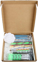 Herramientas de punteado para mandala pintura rocas pintura punteado plantilla Kit 34 piezas - Arteztik
