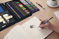 ZZWOND - Lápices de dibujo para artistas, 72 piezas, juego de lápices de dibujo y lápices de colores, regalo ideal para principiantes y artistas profesionales de dibujo, bocetos, sombreado y coloración - Arteztik

