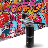 Cinlinso Airbrush Kit, Rechargeable Cordless Airbrush Compressor, Portable Airbrush Gùn Airbrush Set Air Brush Painting Kits for Makeup, Model Painting, Nail Art, Tattoo, Art Craft, Cake Decor - Arteztik
