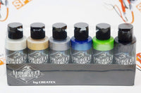 Createx Wicked colores perla Set aerógrafo pintura base agua 6 2oz W105 - Arteztik
