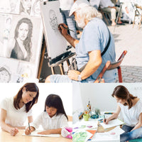 Juego de 16 lápices de dibujo Bowite para dibujar 8B, 7B, 6B, 5B, 4B, 3B, 2B, B, F, HB, H, 2H, 3H, 4H, 5H, 6H para principiantes o artistas profesionales. - Arteztik

