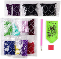 Kit de pintura de diamante 5D para adultos, kit completo de pintura con diamantes bordados por números margaritas (11.8 x 15.7 pulgadas) - Arteztik
