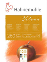 Hahnemuhle – Cuaderno de pastel velvetón Pad 12 x 16 inches - Arteztik
