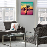 5D DIY Diamond Painting Kits for Adults by Ritoti Full Drill Rhinestone Diamond Painting Art Craft for Home Wall Decor (15.75x15.75 Inch,Dandelion in The Dusk) - Arteztik
