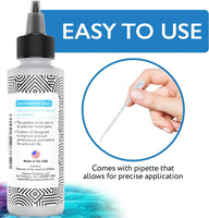 Lubricante de aerógrafo de 4 onzas para una acción más suave del aerógrafo y reducción de la fricción de la aguja de la pintura seca, fabricado en EE. UU. - Arteztik
