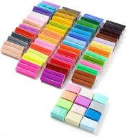 Arcilla polimérica, 62 colores para hornear y modelar, arcilla de bricolaje, kit de manualidades con 50 bloques de 0.71 oz y 12 bloques de 0.42 oz, seguro y no tóxico, juguete ideal para regalo para niñas y niños - Arteztik
