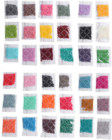 SUPVOX - Juego de 36 diamantes redondos de repuesto de pintura de diamante para taladros de punto de cruz de diamante - Arteztik

