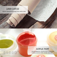 Kit de pintura al óleo DIY por números para adultos para principiantes – árbol de la vida de cuatro estaciones de 16 x 20 pulgadas - Arteztik
