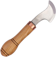 Cuchillo de trabajo de piel. Herramienta principal de cuero con dos bordes afilados – por Stamesky. - Arteztik
