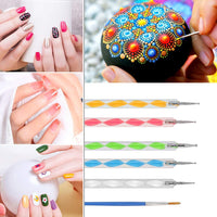 BestFire - Juego de 29 herramientas de punteado de mandala para pintura artística, herramientas de punteado para pintar rocas con plantilla de mandala, rotuladores, bandeja de pintura, cepillo y herramientas de modelado para manualidades, colorear, dibujo - Arteztik
