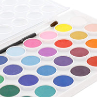 U.S. Art Supply - Tabla de dibujo de madera ajustable para artistas, 24.8 in de ancho x 18.9 in de alto (A2), 11.0 in de ancho x 13.8 in de alto y 36 colores de acuarela. - Arteztik
