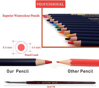Lápices de dibujo para dibujo, 41 lápices de dibujo, lápices de colores, juego de arte con herramienta de dibujo en estuche con cremallera emergente, regalo perfecto para principiantes, niños o cualquier artista aspirante. - Arteztik
