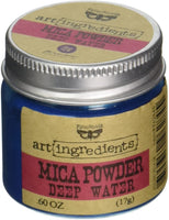 Prima de Marketing finnabair Arte ingredientes polvo de mica, 0,6 oz, Aguas Profundas - Arteztik
