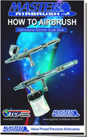 Master Airbrush Miniestuche de 5 piezas de cepillos de limpieza, pistola de spray, atomizador, equipo de cepillo de nailon de precisión de 3.5 pulgadas, incluye un manual (idioma español no garantizado) - Arteztik
