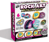 Rock Art - Kit de manualidades para bricolaje, incluye 2 libras de roca premium - Arteztik
