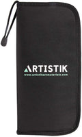 Kit de pintura en miniatura – (juego de 13) Micro detalles pinceles de pintura con estuche de transporte negro para pintar figuras de acción, modelos, arte de uñas, uñas de fantasía, acrílico, aceite, arte detallado, vidrieras y más - Arteztik
