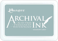 Ranger - Almohadilla de tinta para archivar (2.7 x 3.9 x 0.7 in), color gris - Arteztik
