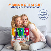 Set de pintura para niños - 27 piezas juegos de pintura para niños, suministros de pintura para dibujo, arte de los niños pintura sobre lienzo - Arteztik
