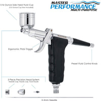Versátil dual-action side-feed Trigger airbrush-hobby - Arteztik

