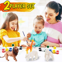 FunzBo Kit de pintura para manualidades y artes infantiles, juguetes para animales, suministros de arte y manualidades, recuerdos de fiesta para niños y niñas de 4 5 6 7 años de edad, creatividad para niños, regalo de bricolaje, pintura de Pascua para tus - Arteztik

